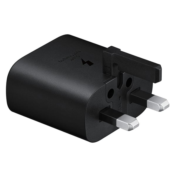 Samsung 25W PD Power Adapter with USB C Cable, Black