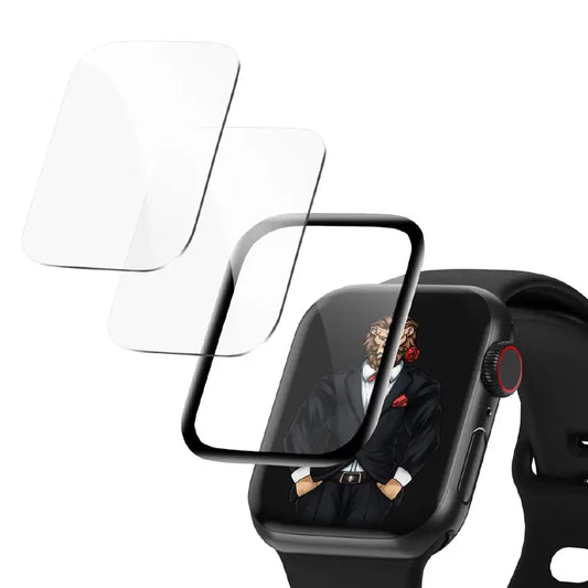 Green Apple Watch 3D HD Glass Screen Protector