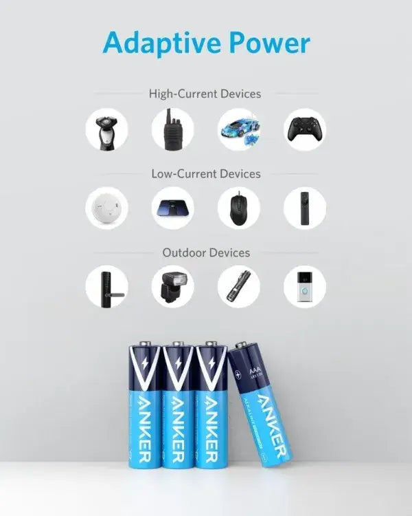 Anker AA Alkaline Batteries 4-Pack