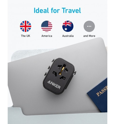 Anker 312 Outlet Extender -Black