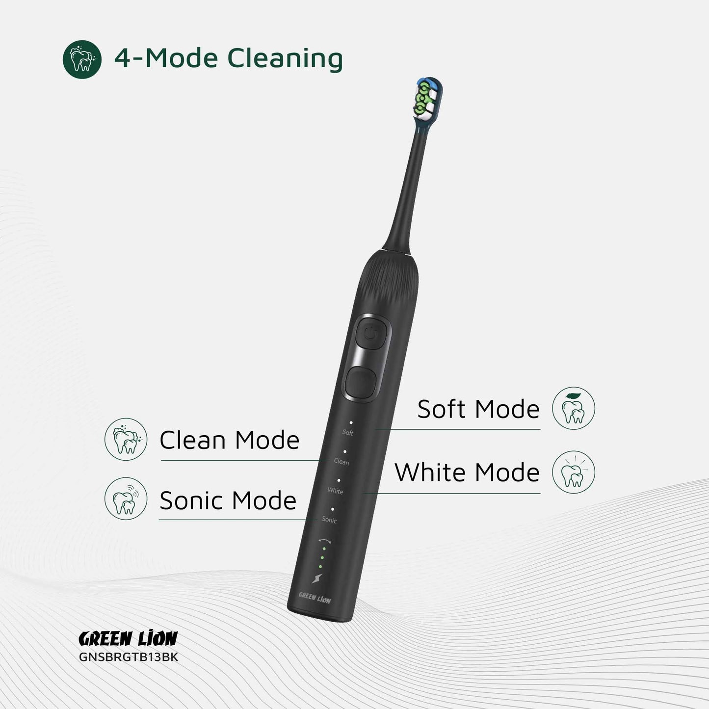Green Lion Smart Brush 60° Ultrawide - Black