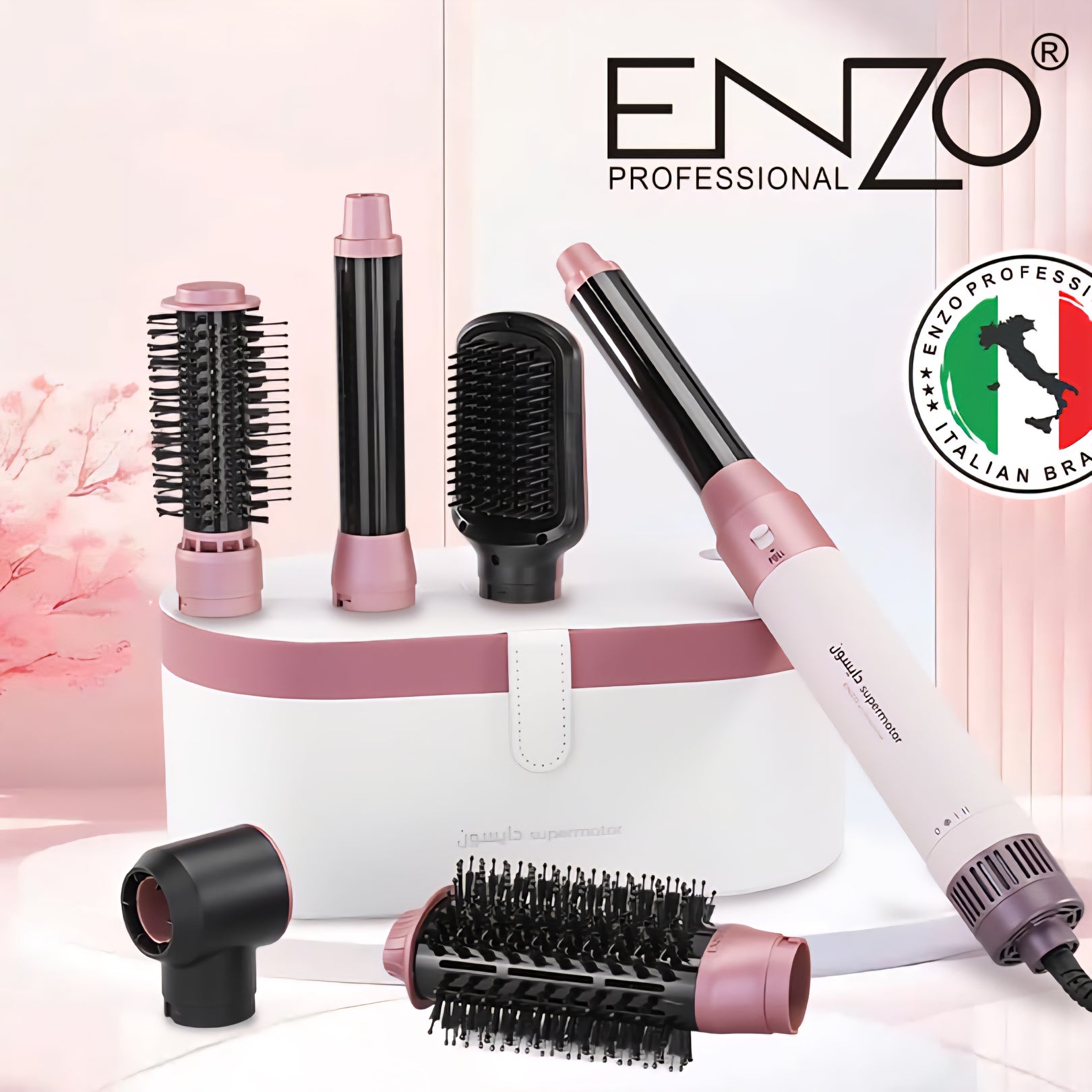 ENZO 6-in-1 Electric Hair Styling Tool 1500W – orsh store
