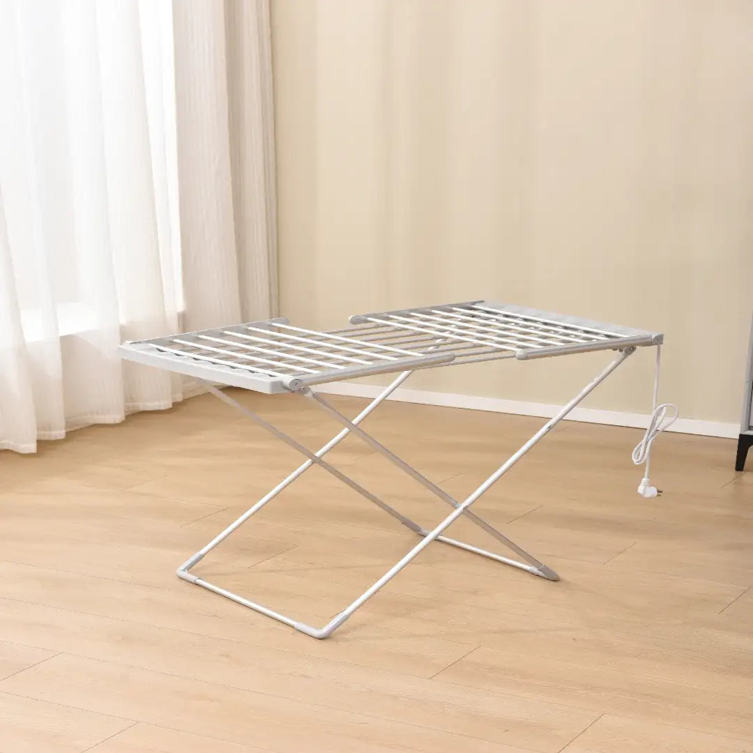 Porodo Lifestyle Electric Heated Indoor Clothes Dryer - Silver
