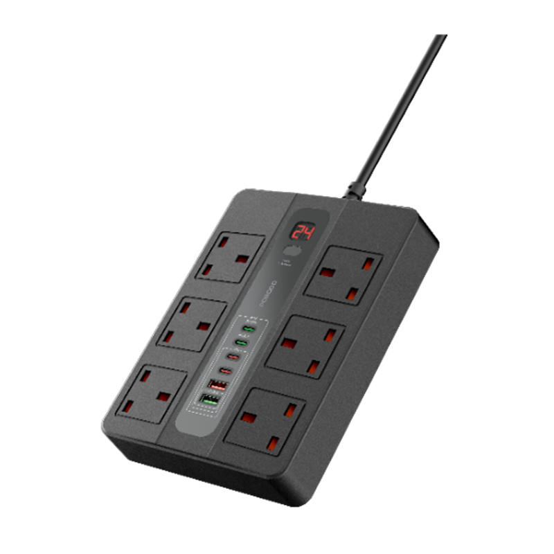 Porodo Multi-port Super Hub – Power Plug 3M