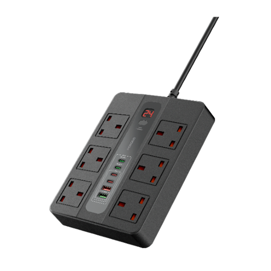 Porodo Multi-port Super Hub – Power Plug 3M