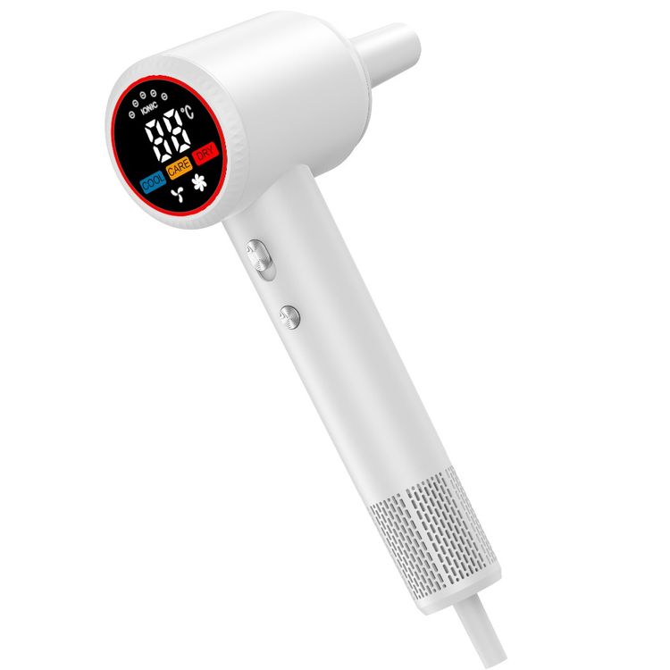 Green Lion LUXAIR Hair Dryer with Display 1600W - White