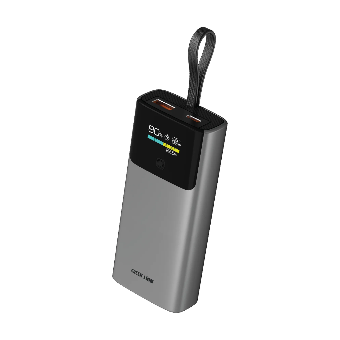 Green Lion Voltix 10000mAh Power Bank PD20W - Grey