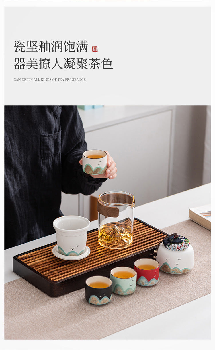 Chinese Tea Cup Set White