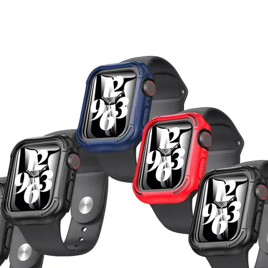 Green Guard Pro PC/TPU Case Glass for Apple Watch 44mm