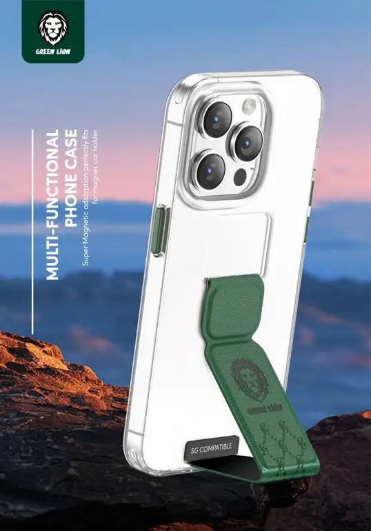Green Lion Series 9 Clear Case for iPhone 14 Pro Max