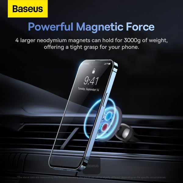 Baseus C01 Magnetic Phone Holder (Air Outlet Version) Black