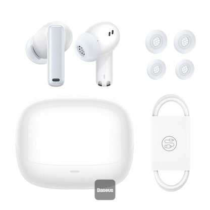 Baseus Bowie M2s True Wireless Earphones - Moon White