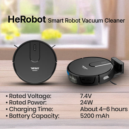 HEBAT HeRobot Smart Robot Vacuum Cleaner