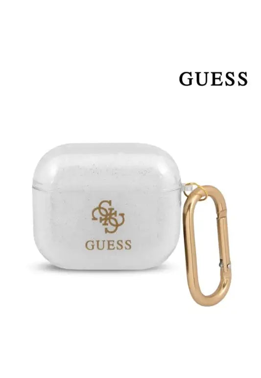 Guess TPU Colored Glitter Case for Airpods 3