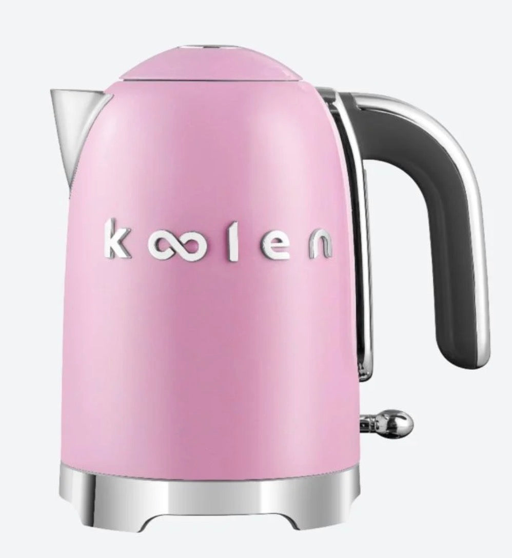 Koolen Retro Kitchen Set – Electric Kettle & 2-Slice Toaster Bundle