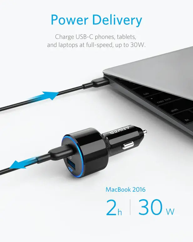 Anker PowerDrive Speed+ 2 Car Charger 35W