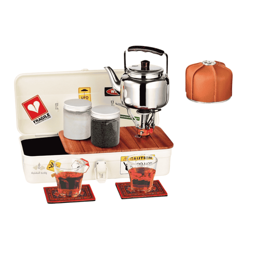 Tea Set Picnic Box - صندوق عزبة طقم شاي