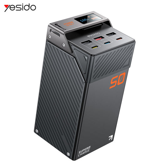 YESIDO 50000mAh PD 20W + SCP 22.5W Fast Charging
