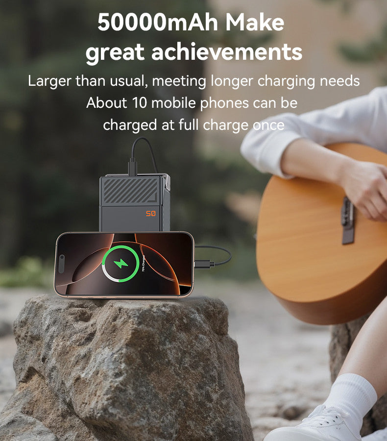 YESIDO 50000mAh PD 20W + SCP 22.5W Fast Charging