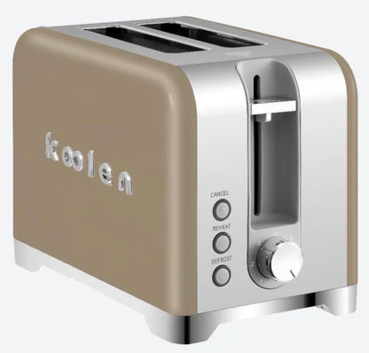 Koolen Retro Kitchen Set – Electric Kettle & 2-Slice Toaster Bundle