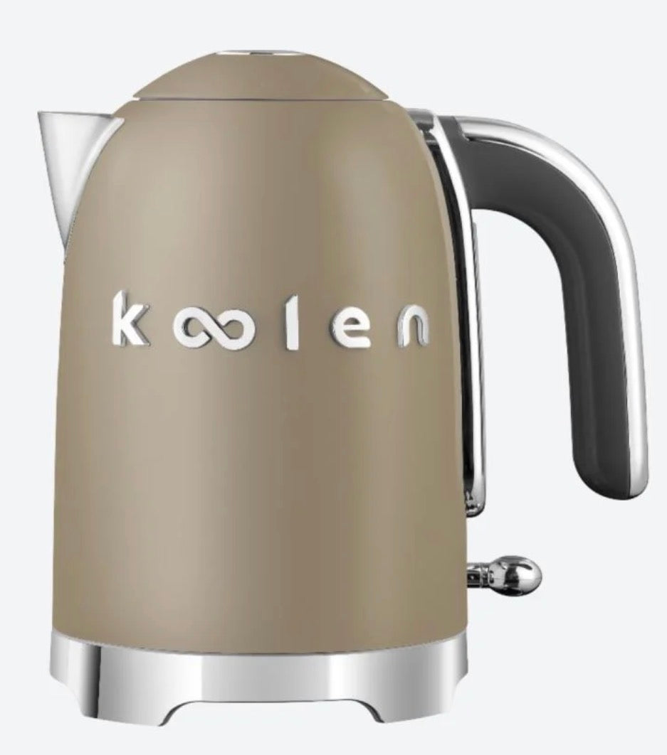 Koolen Retro Kitchen Set – Electric Kettle & 2-Slice Toaster Bundle