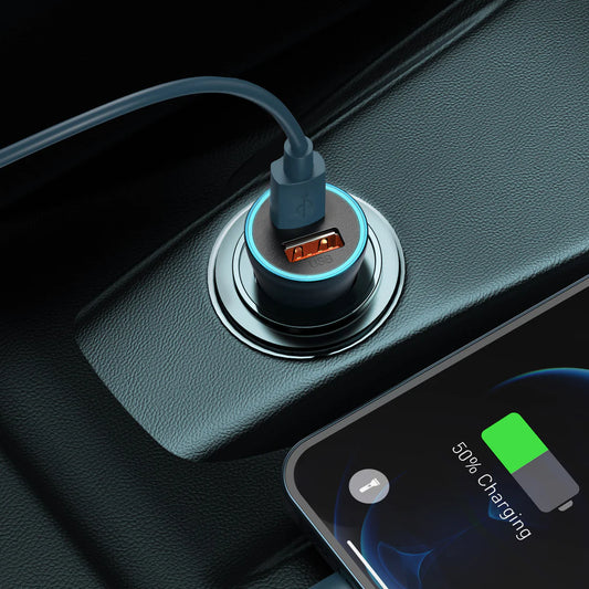 Baseus USB-A+USB-C Car Charger 40W