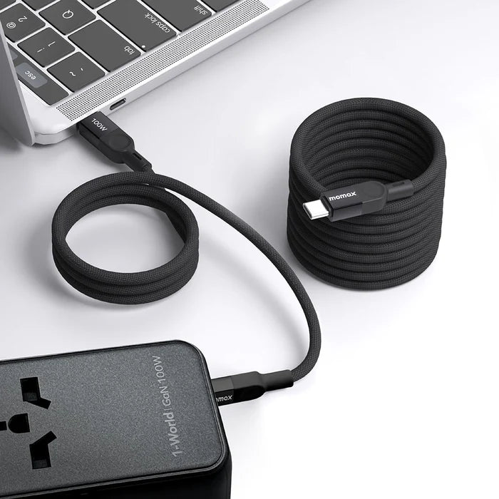 Momax Mag.Link Magnetic USB-C to USB-C Cable 100W