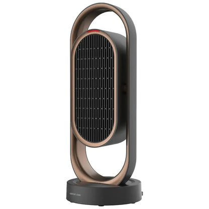Green Lion Heater Power Fan & Heater with Remote Control - Black
