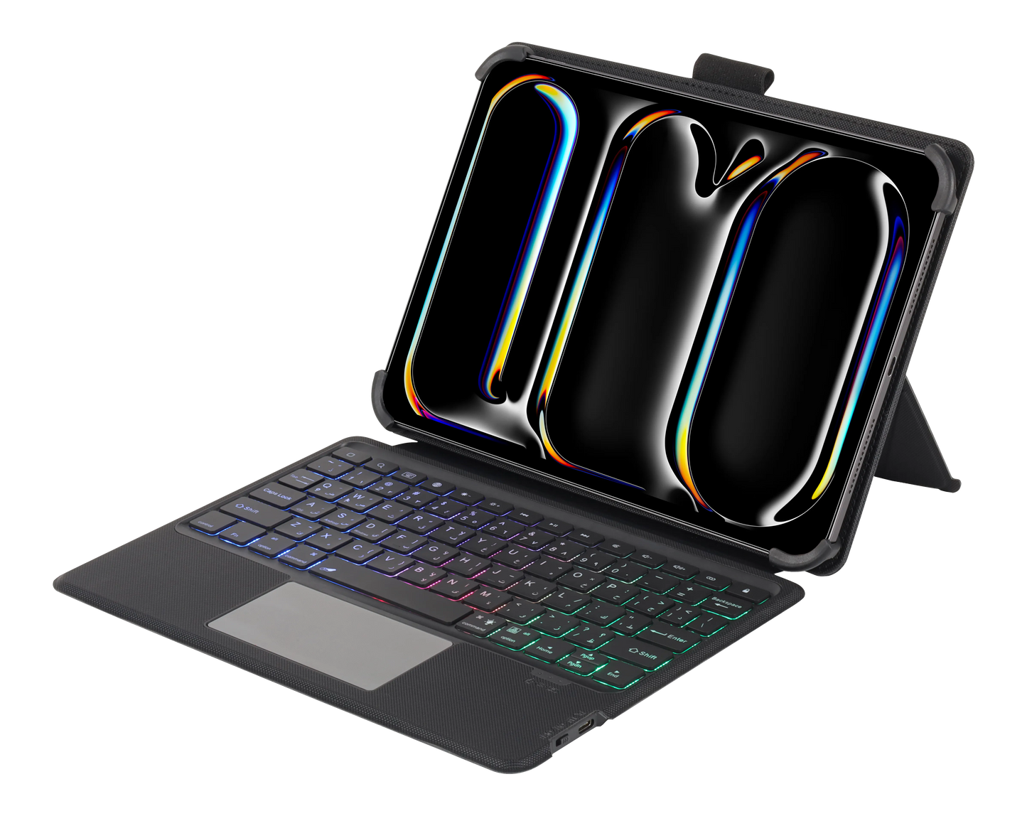 Green Lion Universal Smart Keyboard Case (Arabic & English) - Black