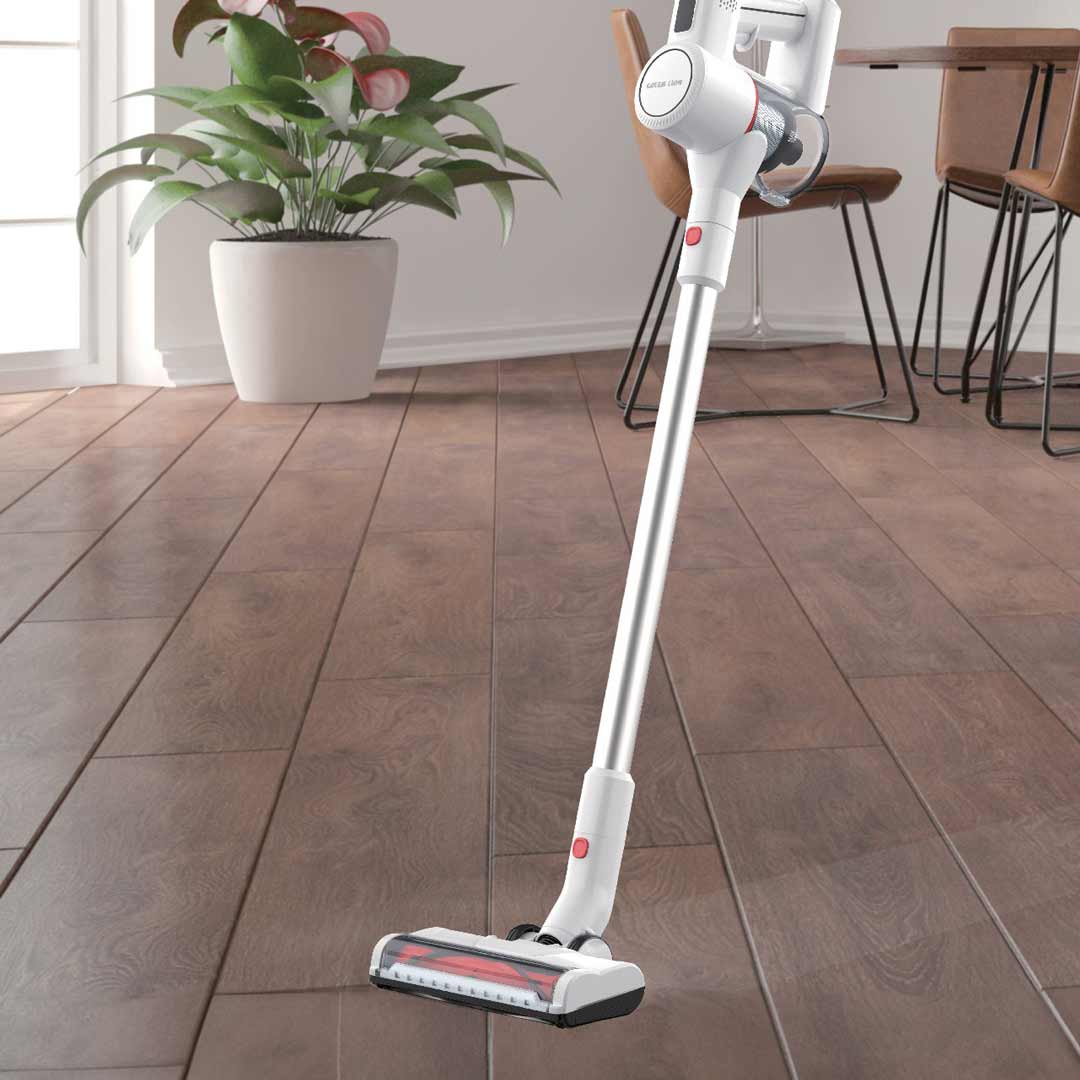 Green Lion Turbo Vacuum Cleaner - White