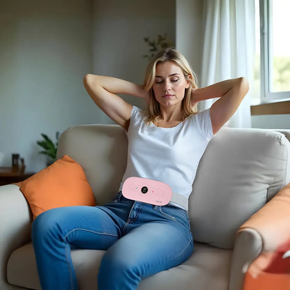 Green Lion Bloom Heat Menstrual Heating Pad - Pink