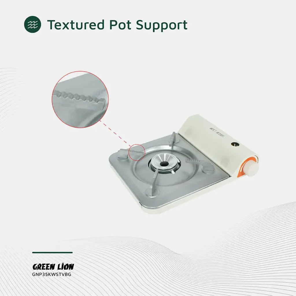 Green Lion Portable Outdoor Stove 3.5KW - Beige