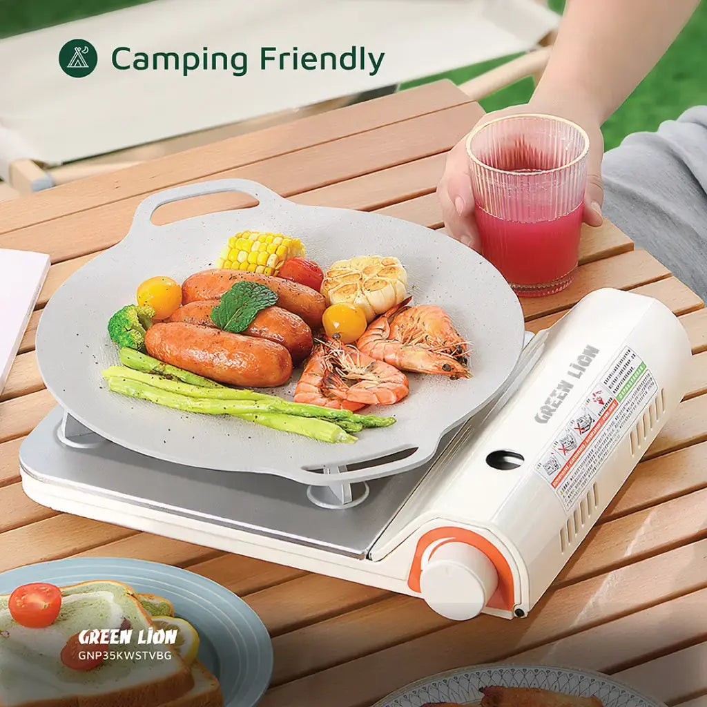 Green Lion Portable Outdoor Stove 3.5KW - Beige