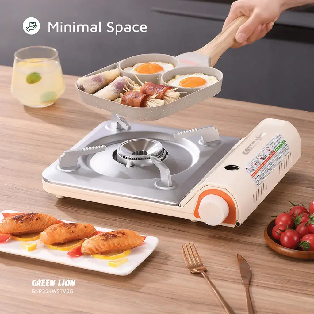 Green Lion Portable Outdoor Stove 3.5KW - Beige