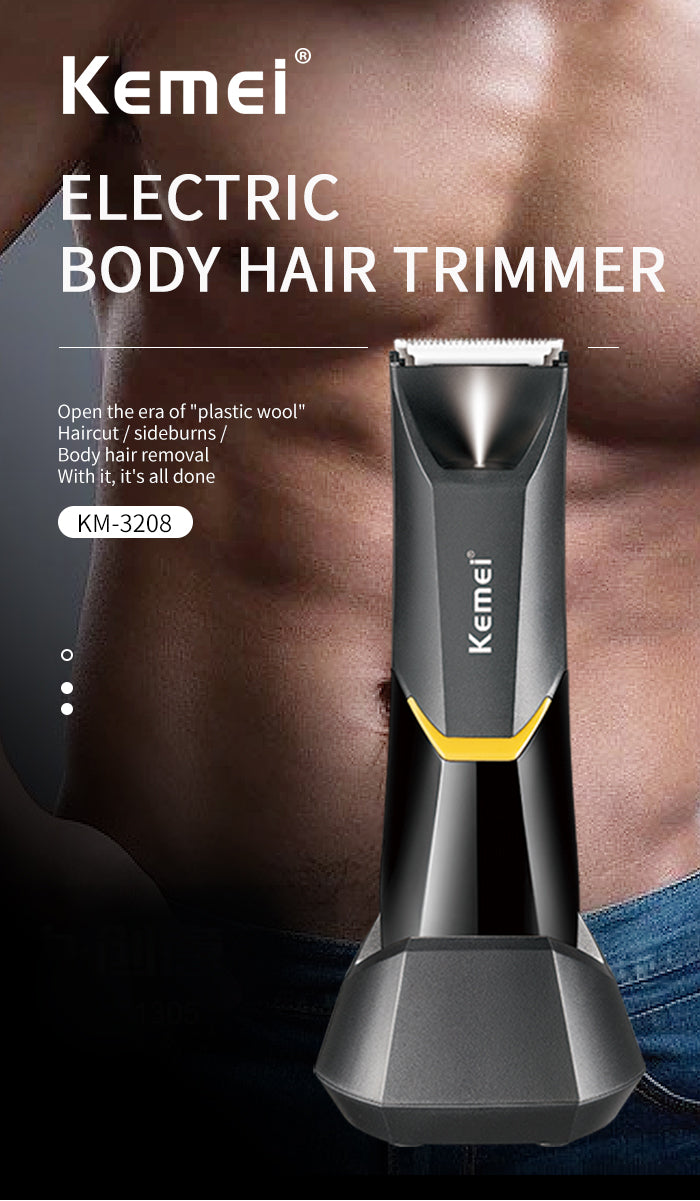 Kemei Professional Body Hair Trimmer  Km-3208