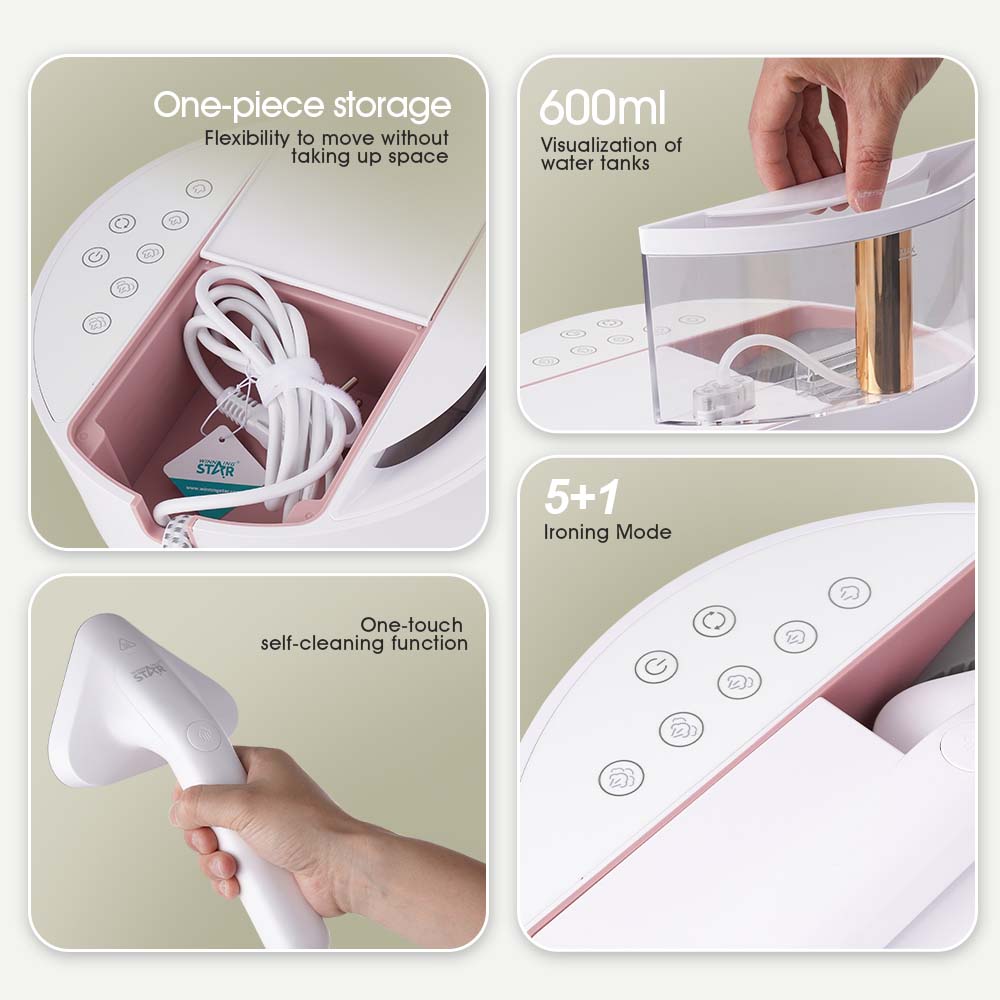 Winning Star High Quality Multifunctional Vertical Portable Handhold Garment Steamer For Clothes