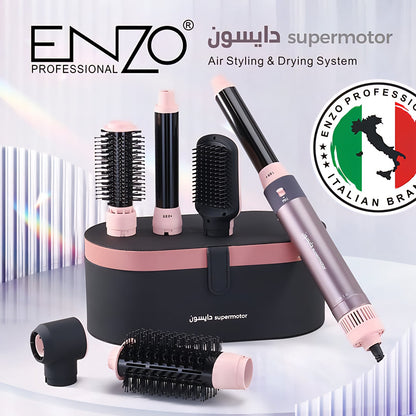 ENZO 6-in-1 Electric Hair Styling Tool 1500W