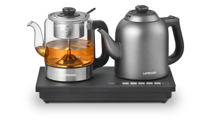 LePresso AuraBrew Tea Brewer and Water Boiler - Gray