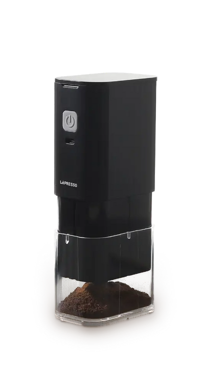 Lepresso JetGrind Rechargeable Coffee Grinder - Black