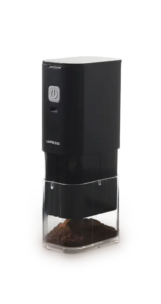 Lepresso JetGrind Rechargeable Coffee Grinder - Black
