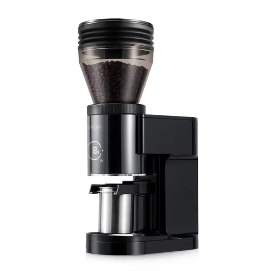 LePresso Grindeur Conical Burr Grinder with Digital Weight Control - Black