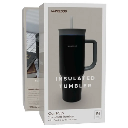 LePresso QuirkSip Insulated Tumbler with Double Wall Vacuum