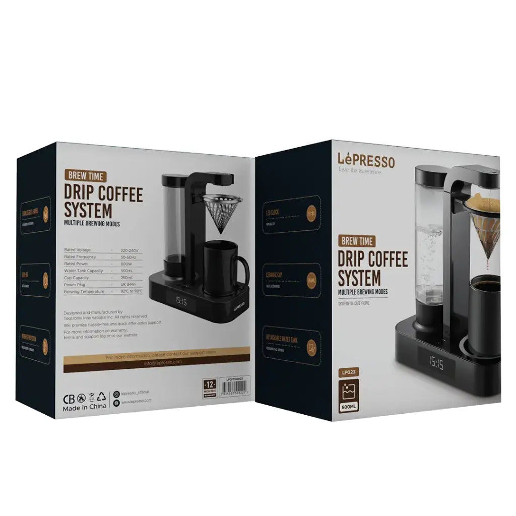 Lepresso Drip Coffee System - Black