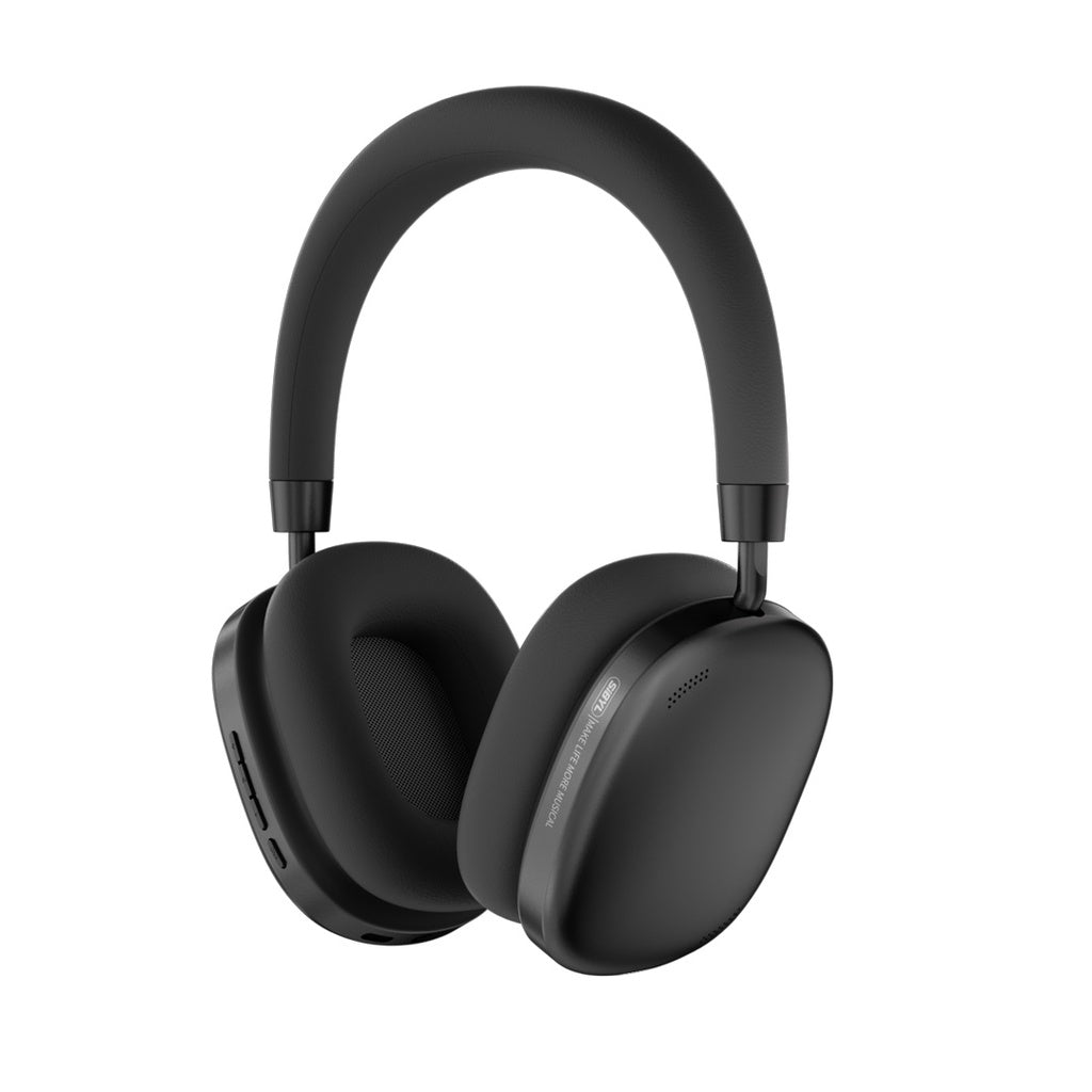 سماعة الرأس Porodo Soundtec Airpodmax ANC - أسود