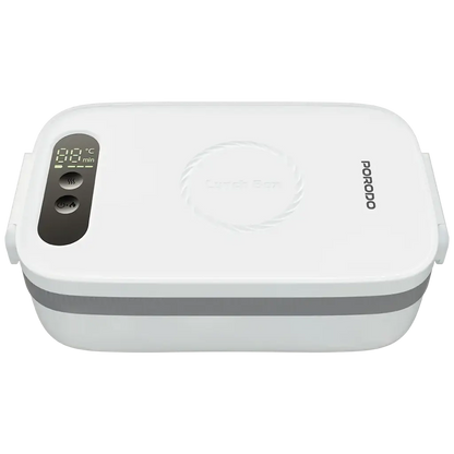 Porodo Lifestyle HeatMate Rechargeable Electric Lunch Box- White