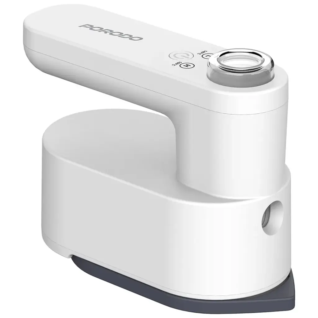 Porodo Lifestyle Heatpulse Portable Steam Iron - White