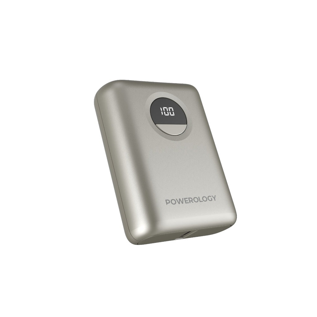 Powerology Ultra-Compact 10000 mAh Fast Charging Power Bank