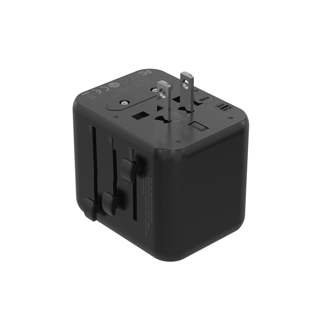 بورودو محول السفر العالمي المزدوج USB-A 2.4A