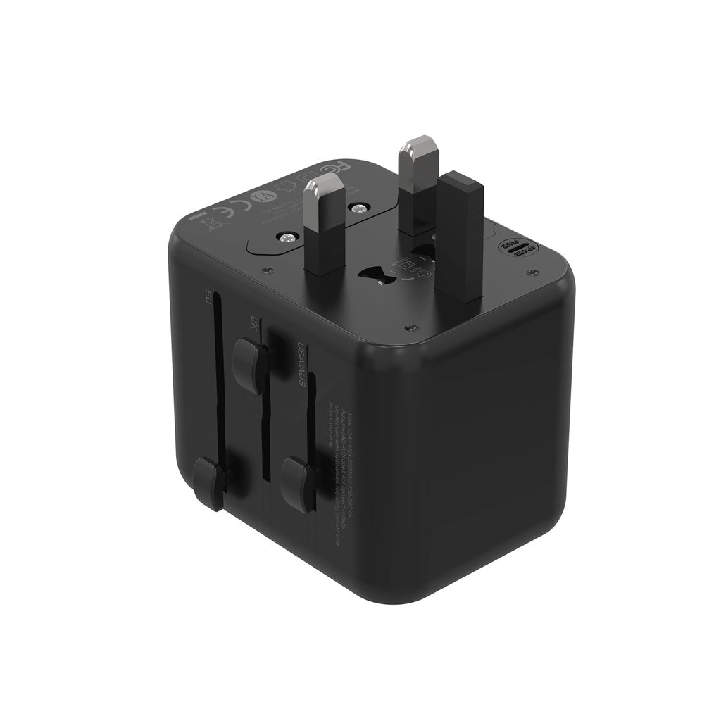 بورودو محول السفر العالمي المزدوج USB-A 2.4A