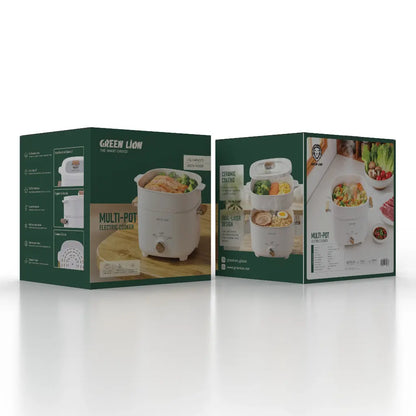 Green Lion Multi-Pot Electric Cooker - White